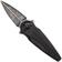 Afbeelding voor Fox Knives Saturn FX-551-G10B Black Idroglider Stonewashed N690Co, Black G10, zakmes, Denis Simonutti design