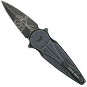 Fox Knives Saturn Black SW per mancini, FX-551 SX ALB coltello da tasca