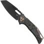 Image pour Fox Chronos FX-552-ALCF, PVD Magnacut, Carbon Fiber Dark Matter, couteau de poche, Stefan Merk design