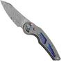Image for FOX Knives Jupiter FX-555DPB, Hakkapella Damascus, Titanium Timascus Insert, pocket knife