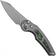 Image for FOX Knives Jupiter FX-555-TICF M390 Sandblasted, Titanium Fatcarbon Jungle Wear, pocket knife