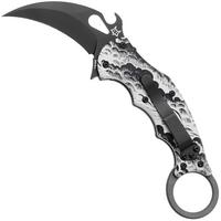 Bild für Fox FX-599 ALB-2 The Storm, Black Idroglider Böhler N690Co, Engraved Aluminum, Karambit