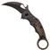 Afbeelding voor Fox Karambit Titanium Framelock FX-599TiC, karambitmes