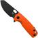 Image for Fox Baby Core FX-608OR Orange pocket knife, Jesper Voxnaes design