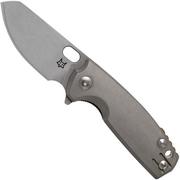 Fox Baby Core FX-608TI Stonewashed Titanium Taschenmesser, Jesper Voxnaes Design