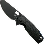 Fox Baby Core FX-608 Black Stonewashed coltello da tasca, Jesper Voxnaes design