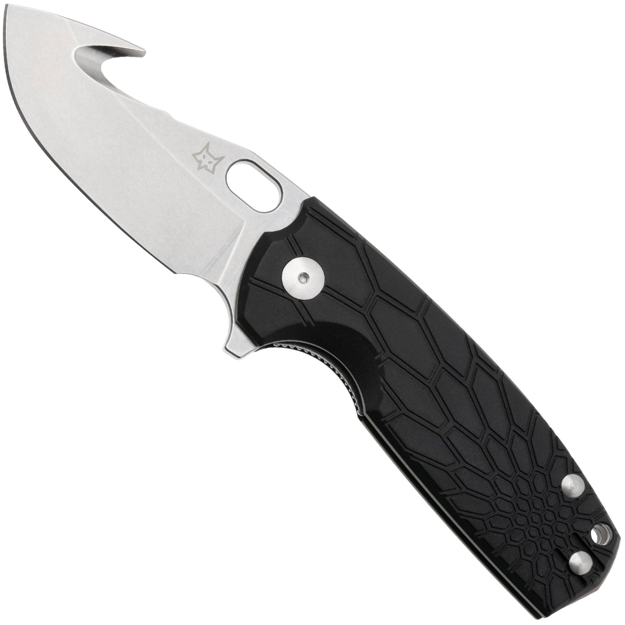 Fox Vox Core Hunter FX-624 B, Stonewashed Becut, Black FRN, couteau de poche, Jesper Voxnaes design