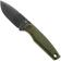 Afbeelding voor Fox FKMD KS FX-627-G10OD, Top Shield Niolox, OD Green G10 vaststaand mes, GZ Tactical design