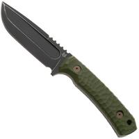 Afbeelding voor Fox FKMD Monteserra FX-628-G10OD, Top Shield Niolox, OD Green G10 vaststaand mes, GZ Tactical design