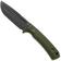 Afbeelding voor Fox FKMD Monteserra FX-628-G10OD, Top Shield Niolox, OD Green G10 vaststaand mes, GZ Tactical design