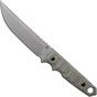 Image pour  Fox Knives Ryu FX-634 MOD Green Canvas Micarta, couteau fixe, Black Roc Knives design