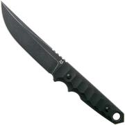 Fox Knives Ryu FX-634 Black G10, feststehendes Messer, Black Roc Knives Design