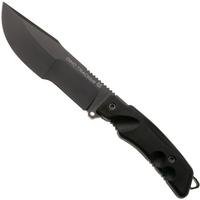 Afbeelding voor Fox FKMD Dino Tracker FX-9CM08-B, Black Idroglider Böhler N690Co, Black Forprene vaststaand mes, Black Roc Knives design