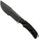 Afbeelding voor Fox FKMD Dino Tracker FX-9CM08-B, Black Idroglider Böhler N690Co, Black Forprene vaststaand mes, Black Roc Knives design