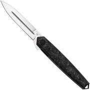 Afbeelding voor Fox Pacifico FX-ATC-OG02 MCF Satin MagnaCut, Marbled Carbonfiber, zakmes, Terzuola design