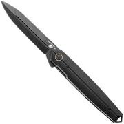 Afbeelding voor Fox Pacifico FX-ATC-OG02TIPVDSW, PVD Stonewashed CPM MagnaCut, Black PVD Stonewashed Titanium zakmes, Terzuola design