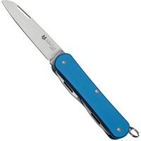 Immagine per FOX Vulpis 3-Tools FX-VP130-3SB N690Co, Aluminium Sky Blue, coltellino svizzero