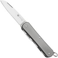 Afbeelding voor FOX Vulpis FX-VP130-3TI, M390, Sandblasted Titanium, zakmes