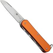 FOX Vulpis 4-Tools FX-VP130-S4OR, N690Co, Aluminium Orange, Schweizer Taschenmesser