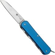 Fox Vulpis 4-Tools FX-VP130-S4SB, N690Co, Aluminium Sky Blue, Swiss pocket knife