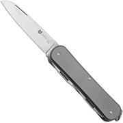 Fox Vulpis 4-Tools VP130-S4TI, M390, Titanium Sandblasted, Swiss pocket knife