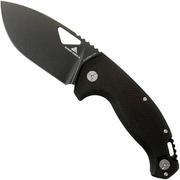Fox El Capitan SK-02 BSW Summit Knife Co, Black Stonewashed couteau de poche, Tommaso Rumici design