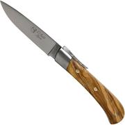 Fontenille Pataud Corsican L' Antò AZO olive wood pocket knife