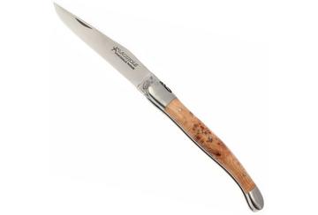 Fontenille Pataud 12cm L12G legno di ginepro, coltello da tasca Laguiole