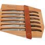 Image for Fontenille Pataud 6-pc walnut tip steak knives