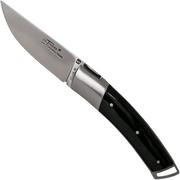 Le Thiers Gentleman polished buffalo horn T9PCN pocket knife by Fontenille Pataud