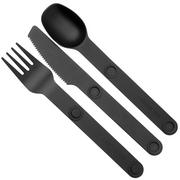 FULL WiNDSOR Magware MAG-SS-BLK Charcoal Black, outdoor cutlery