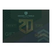 Knivesandtools tarjeta de regalo de 20 Euros