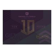 Knivesandtools gift card £10