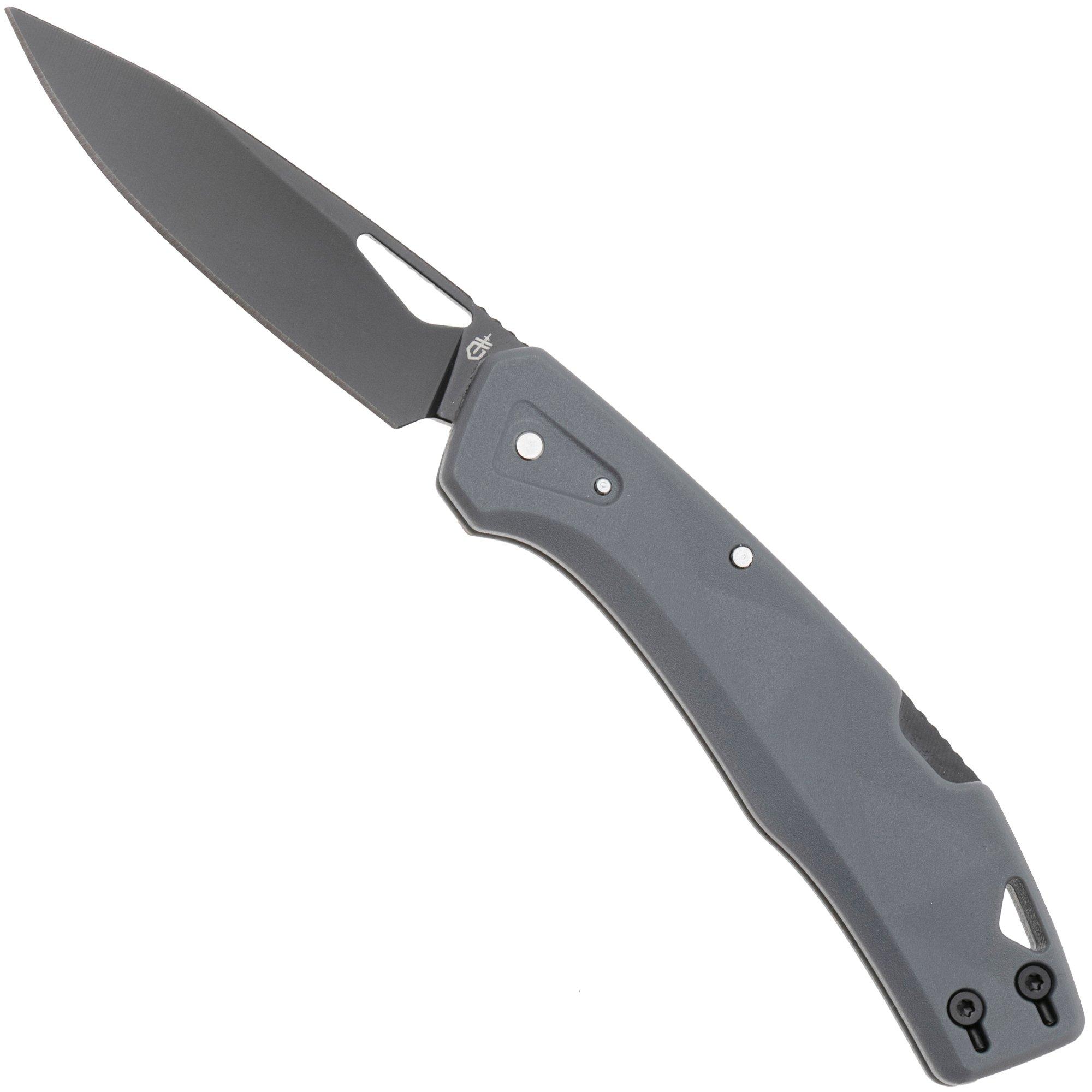 Nóż składany Gerber LST 1074524, Black 440A, Grey Nylon