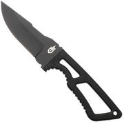 Afbeelding voor Gerber Ghostrike 2009182 Black 420HC, Rubber, vaststaand mes