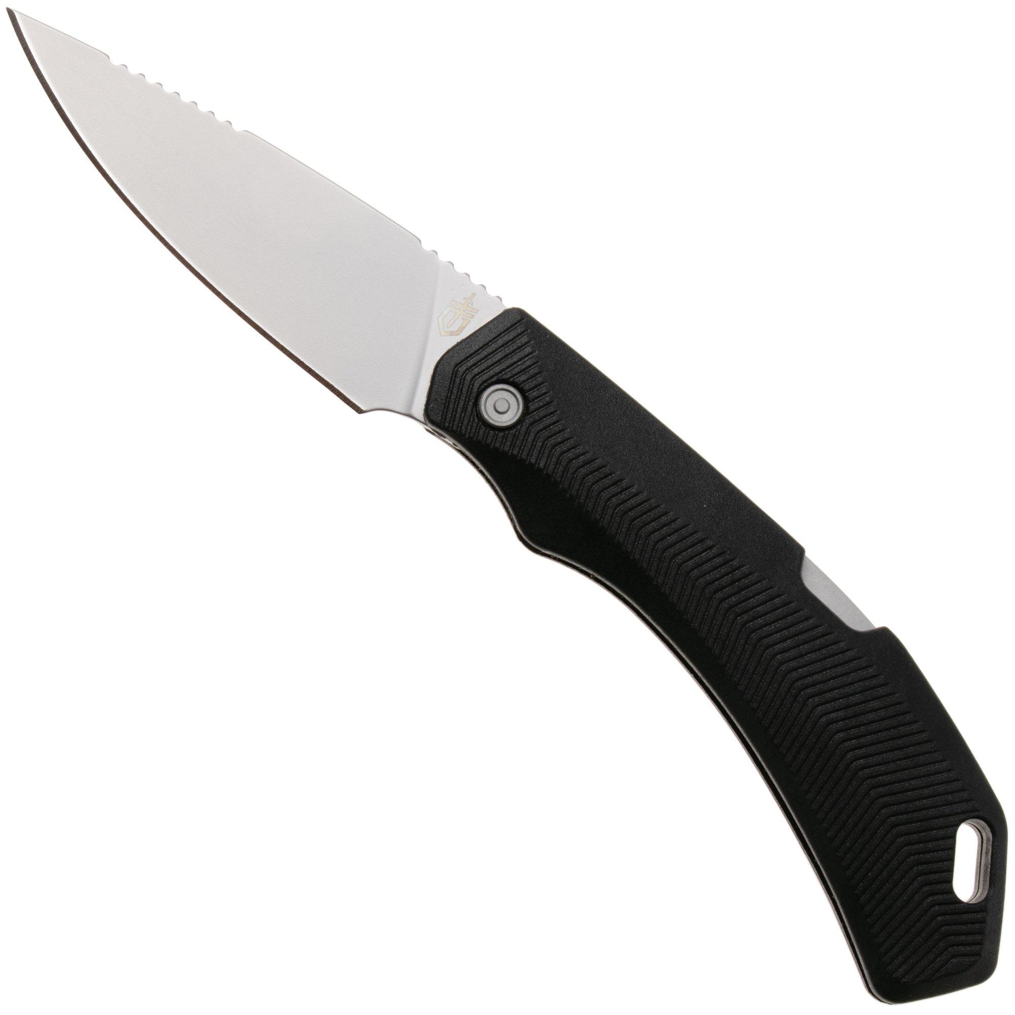 Gerber Forefront 2009292 Stonewashed 420HC, Black GFN, zakmes