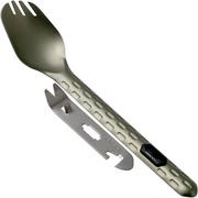 Gerber Devour Multi-Fork Cook, Eat, Clean cuchillo-tenedor, Flat Sage