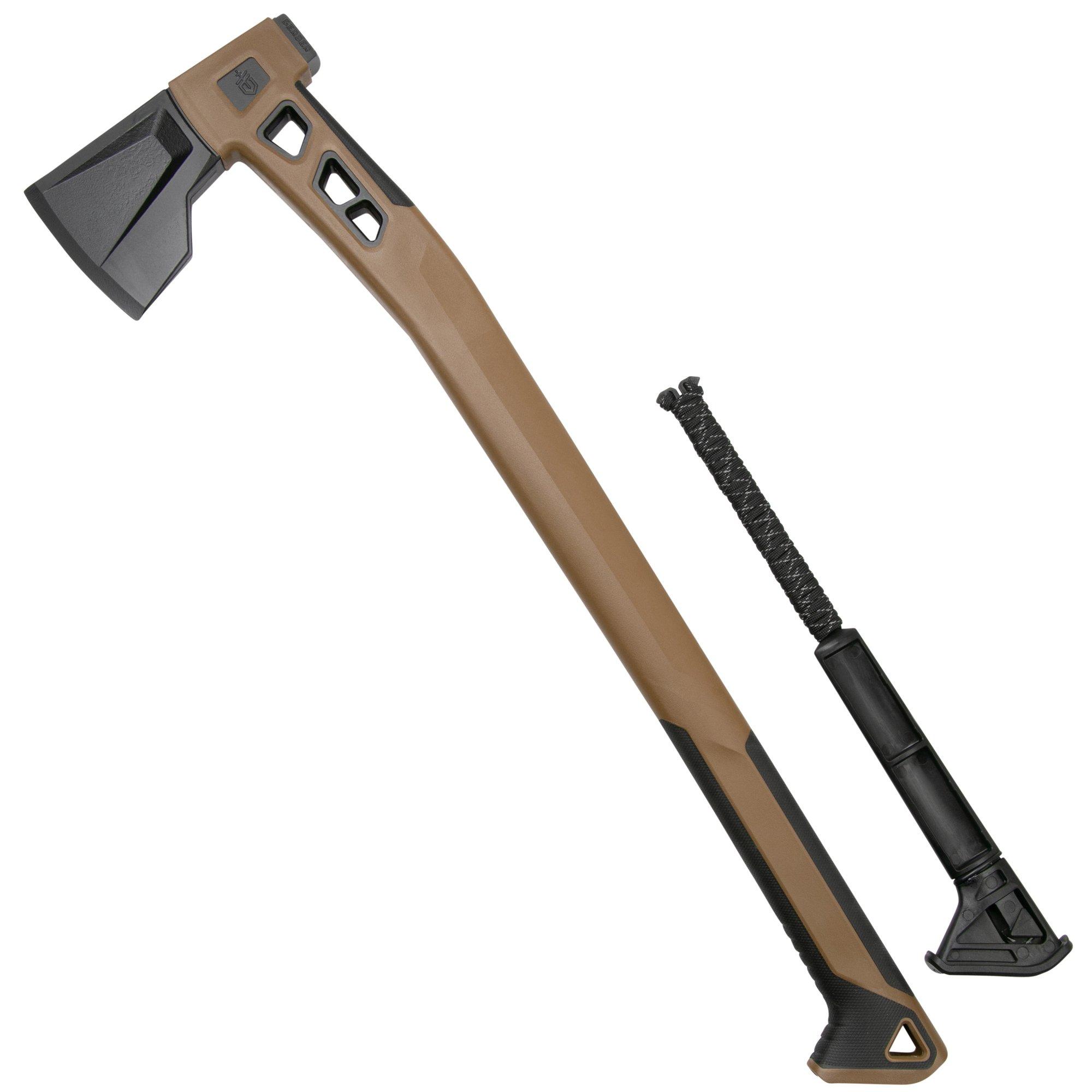 Gerber Gear Dredge Folding Shovel - Portable Steel Shovel For Camping & Survival, Coyote Brown