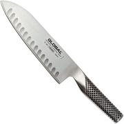 Global G80, couteau santoku avec alvéoles, 18 cm