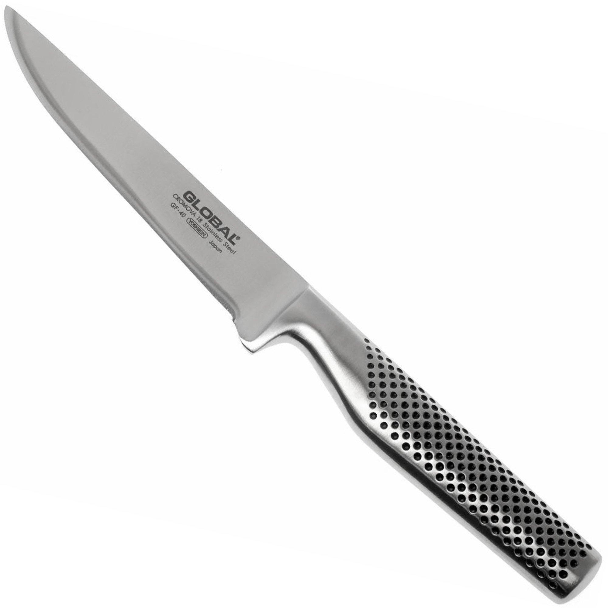 Ausbeinmesser Aus Kohlenstoffstahl – 14,5 Cm, Scharf & Flexibel, Inkl. Lederscheide (japanische Qualität)