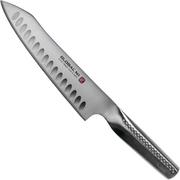 Global Ni GN-002 couteau de chef oriental 20 cm avec alvéoles