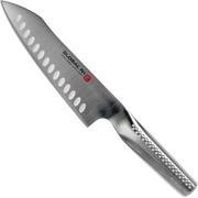 Global Ni GN-006 santoku/ groentemes met kuiltjes 18 cm