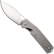 Afbeelding voor GiantMouse Zoobie ZOOBIE-TITANIUM Satin Elmax, Titanium zakmes