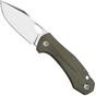 Obraz dla Nóż składany GiantMouse ACE Atelier, Elmax, Green Canvas Micarta