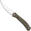 Bild für GiantMouse Ace Bleecker BLEECKER-GREEN-CANVAS-MICARTA, Satin Elmax, Green Canvas Micarta, Taschenmesser