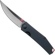 GiantMouse ACE Clyde Black Aluminum coltello da tasca, Ansø en Voxnaes design