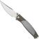 Afbeelding voor GiantMouse GM14 Limited Edition, Satin Uddeholm Vanax SuperClean, Titanium & Green Micarta Inlays, zakmes