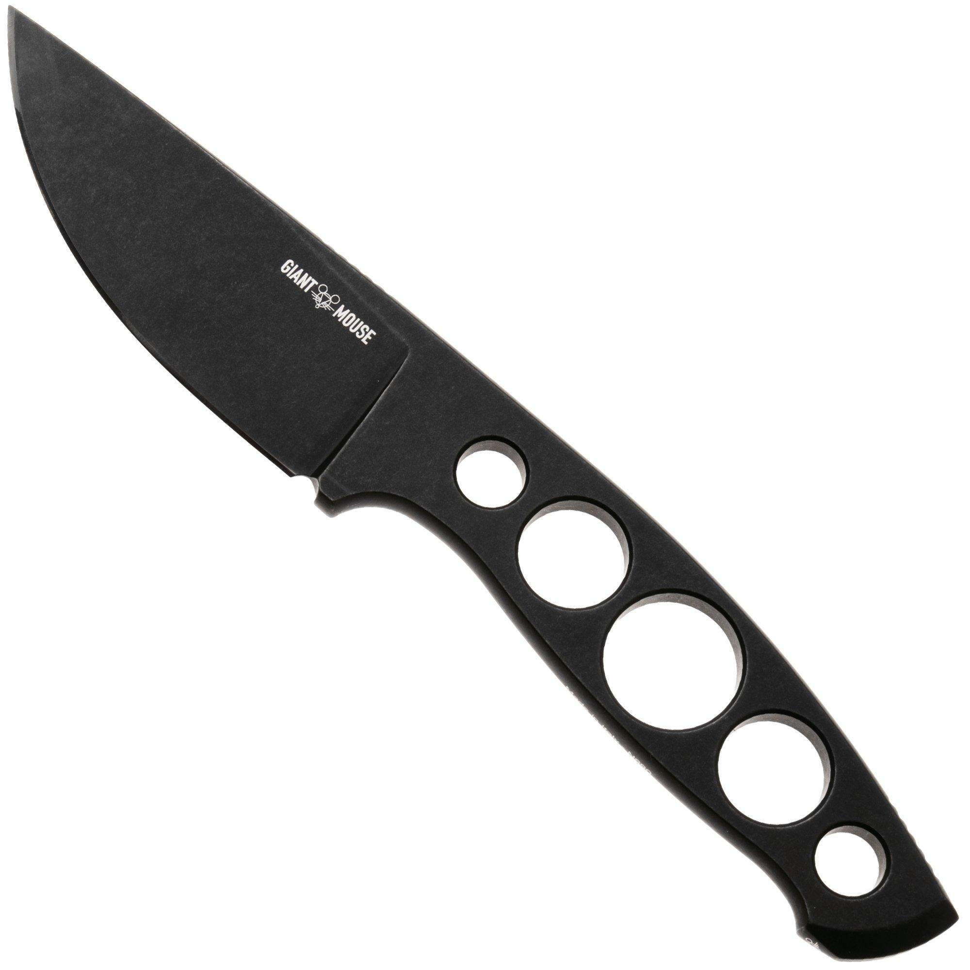 GiantMouse GMF5 PVD N690, fixed knife