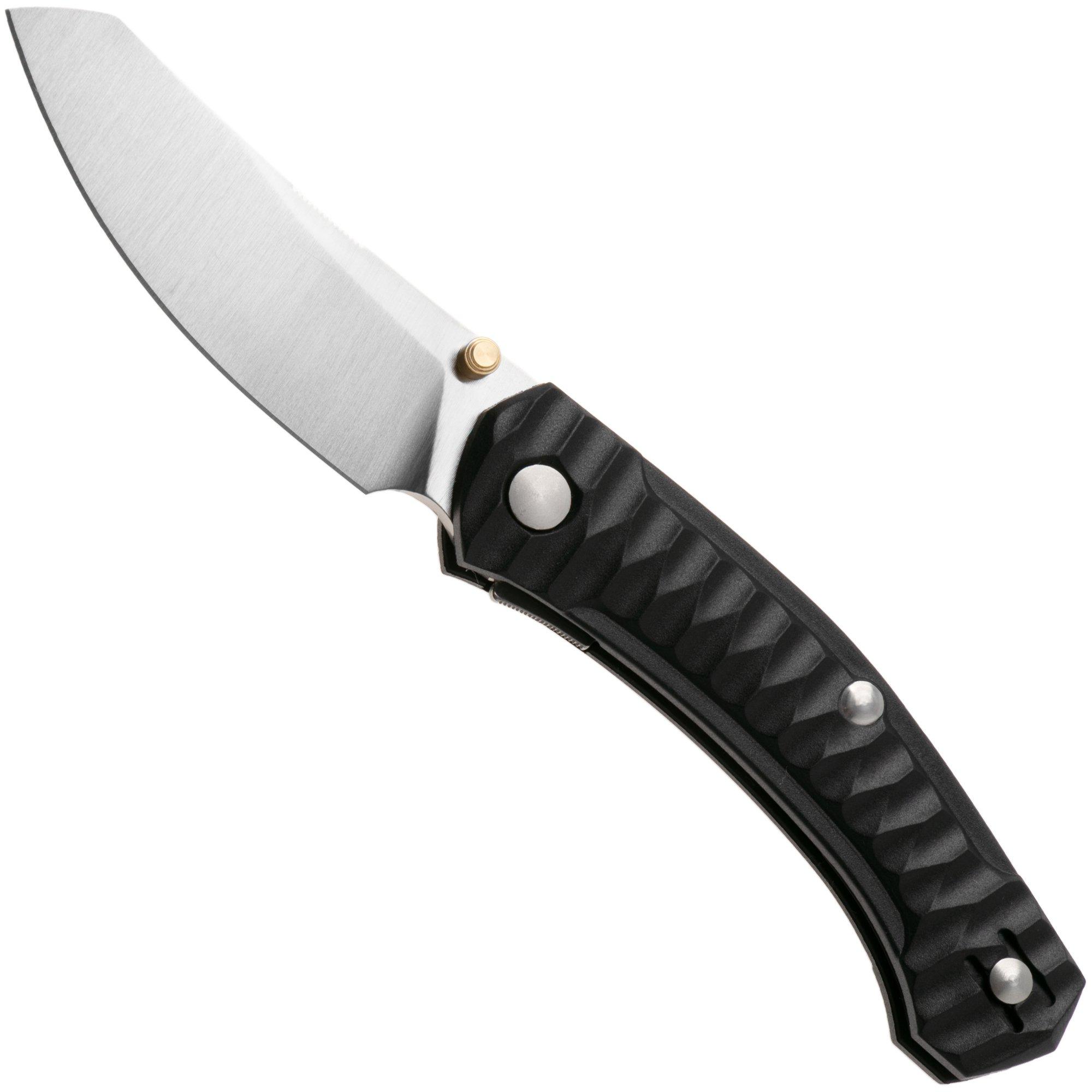 GiantMouse ACE Iona Sailor IONA-SAILOR-BLACK, Satin S90V, Black FRN, zakmes, Ansø en Voxnaes design