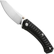 Afbeelding voor GiantMouse ACE Iona Sailor IONA-SAILOR-BLACK, Satin S90V, Black FRN, zakmes, Ansø en Voxnaes design 